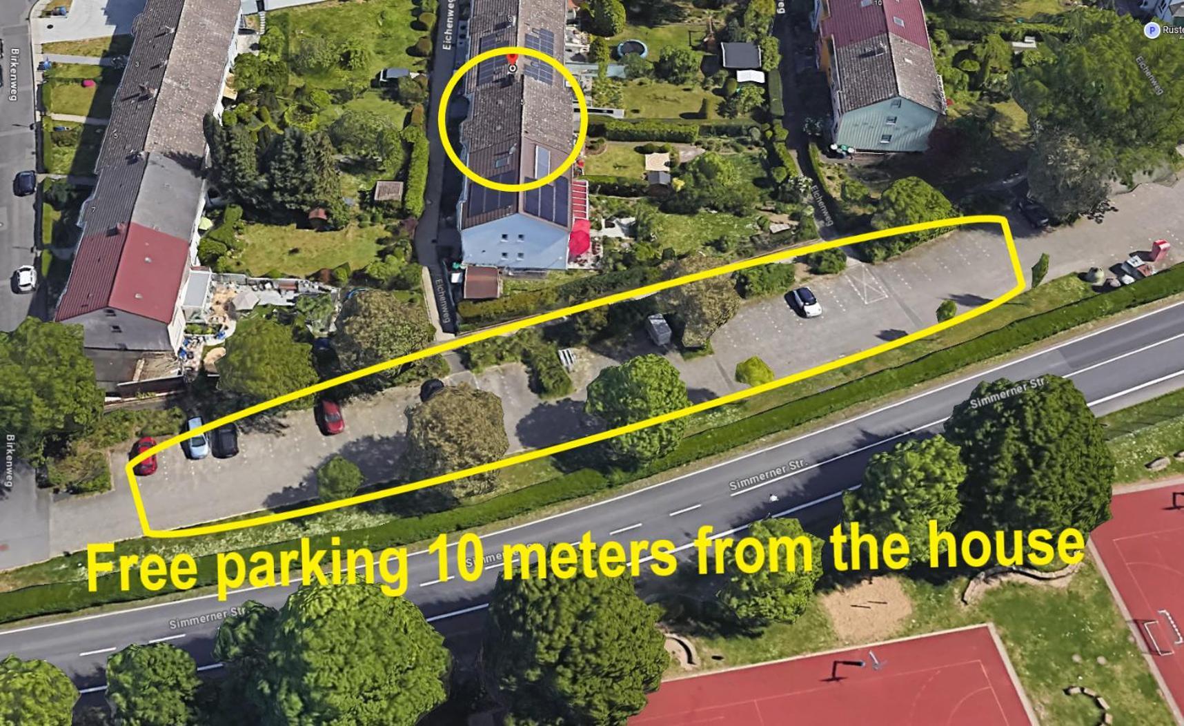 Koblenzliebe Rhein Ferienwohnung 3-Zimmer Garten Parking Koblenz  Exterior photo